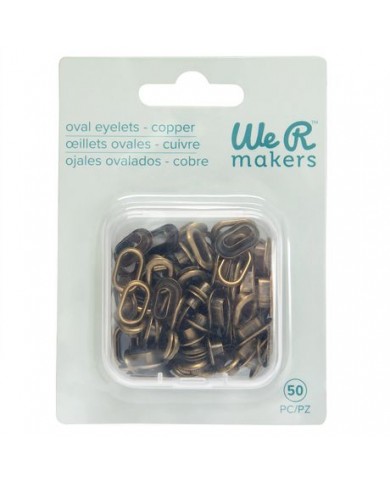Repuestos de Eyelets - We R Crop-A-Dile Ovalada Color Cobre