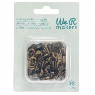 Repuestos de Eyelets - We R Crop-A-Dile Ovalada Color Cobre
