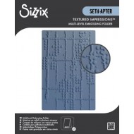 Carpeta de embossing multinivel Sizzix de Seth Apter DOT MATRIX