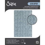 Carpeta de estampado multinivel Sizzix de Seth Apter Grid Graph