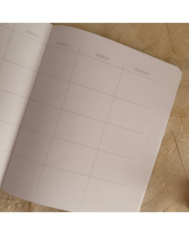 Libreta grande calendario perpetuo – Posdata