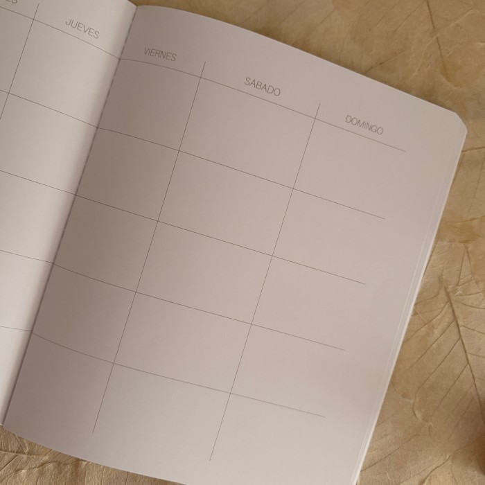 Libreta grande calendario perpetuo – Posdata
