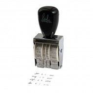 Sello Fechador Roller Date Stamp - Heidi Handwritten