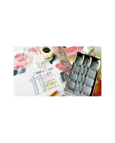 Sello Fechador Roller Date Stamp - Heidi Extra Grande Clásico
