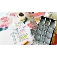 Sello Fechador Roller Date Stamp - Heidi Extra Grande Clásico