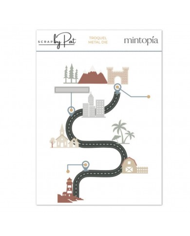 PREVENTA Troquel Scrapbypat Road Trip