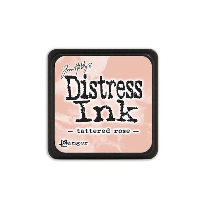 Tintas Distress Ink -tattered rose - tamaño mini