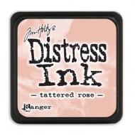 Tintas Distress Ink -tattered rose - tamaño mini