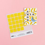 Troquel fondo - "Sobremesa" -28 pc Alfabeto Scrabble SamiGarra