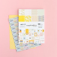 Bloc A5 (8″ x 6″, 21 cm x 15 cm) de tarjetas y papeles «Sobremesa» SamiGarra
