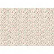 Paper Press, papel para encuadernar modelo 2  Books & Flowers