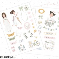 Die cuts colección “Alma” – Comunión 47 Piezas precortadas MARIQUILLA