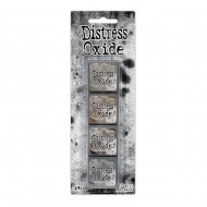 TINTAS DISTRESS OXIDE tamaño pequeño Kit 12 Tim Holtz - Ranger