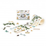 Rollo de pegatinas Washi de 49 and Market Nature