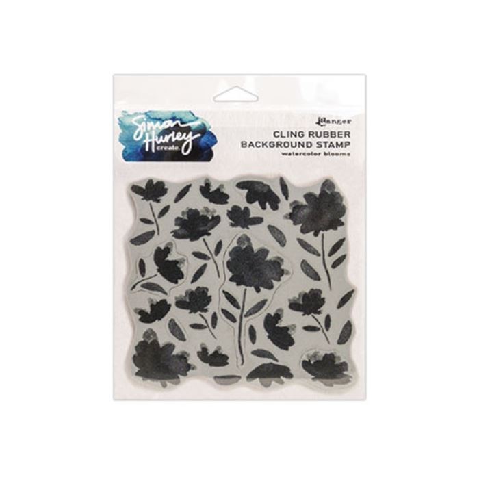 Sellos para fondo - Simon Hurley - WATERCOLOR BLOOMS HUR68044