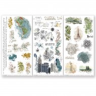 Transferibles o rubbons 49 And Market Essentials Rub-On Transfer Set 26047