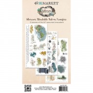 Transferibles o rubbons 49 And Market Essentials Rub-On Transfer Set 26047