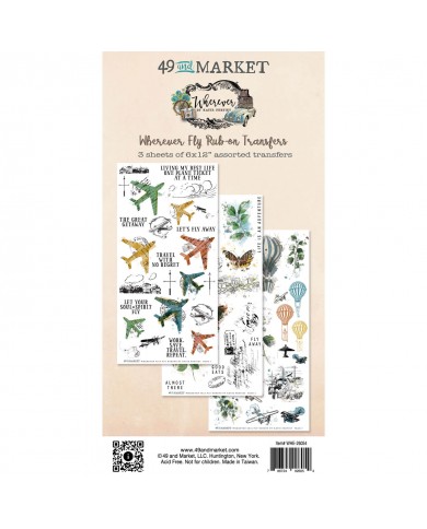 Transferibles o rubbons 49 And Market Essentials Rub-On Transfer 26054