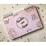 Recetarios personalizados "Recetas con amor"