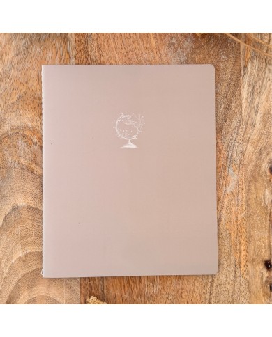 Libreta grande cosida Terraqueo – NÓMADA