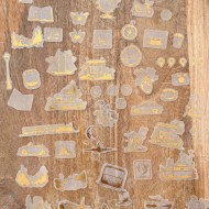 Set die cuts vellum foil – NÓMADA