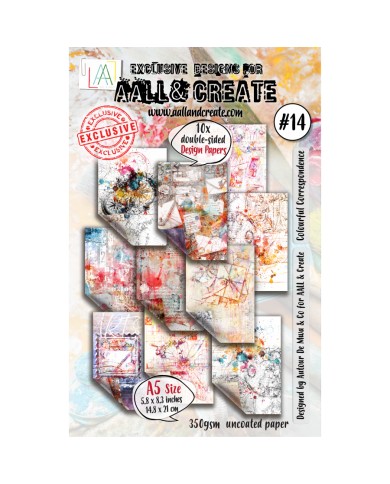 Colección de papeles AALL and Create 014