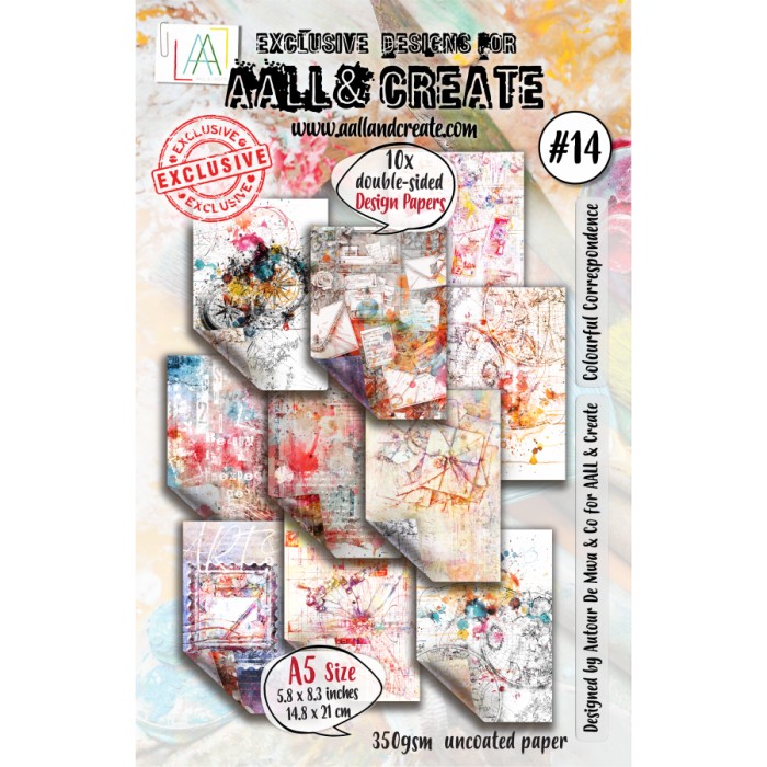 Colección de papeles AALL and Create 014