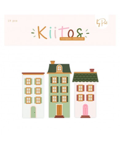 Troquel Casitas Kiitos