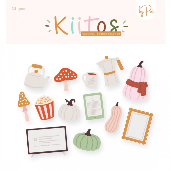 Troquel ilustraciones Kiitos