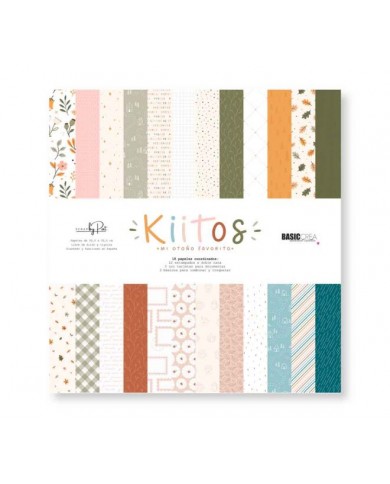 Papeles Kiitos Descripción 18 papeles 30,5x30,5 coordinados