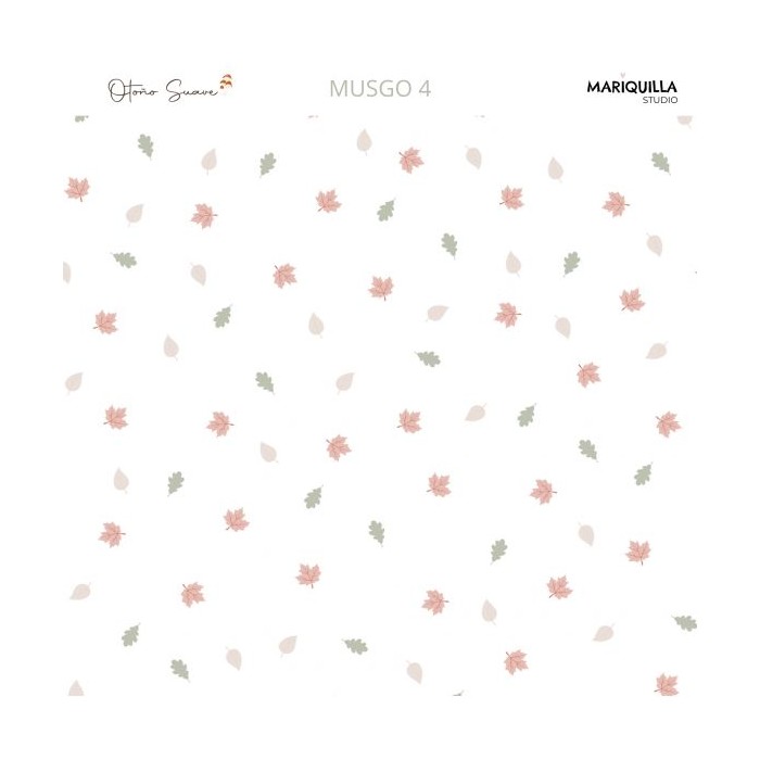 Papel Musgo 04 Papel 12x12"