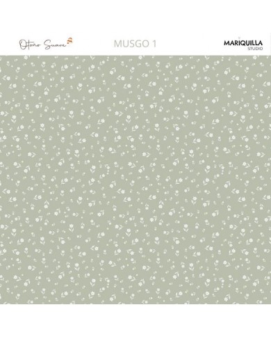 Papel Musgo 01 Papel 12x12"