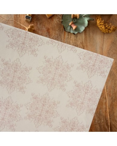 Kit 2 papeles vellum estampados 30,5 x 30,5 cm - Raíces