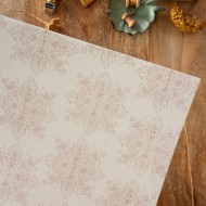Kit 2 papeles vellum estampados 30,5 x 30,5 cm - Raíces