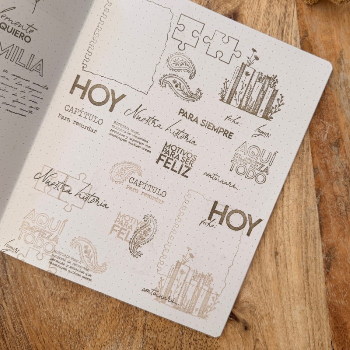 Sello acrílico Historia de la colección RAICES