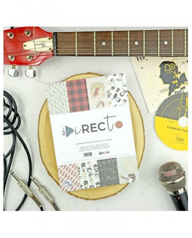 Bloc de papeles En Directo 6x8" paper pad | Alúa Cid design