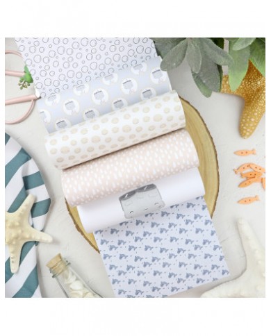 Bloc de papeles Holidadis 6x8" paper pad | Alúa Cid design