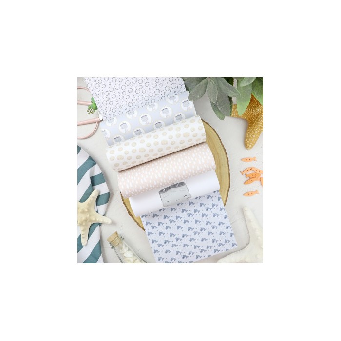 Bloc de papeles Holidadis 6x8" paper pad | Alúa Cid design