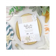 Bloc de papeles Holidadis 6x8" paper pad | Alúa Cid design