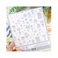 Recortables Holidadis Ilustrations die-cuts set | Alúa Cid