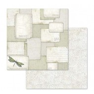 LETTERS & FLOWERS Pad de papeles de 30.5x30.5cm