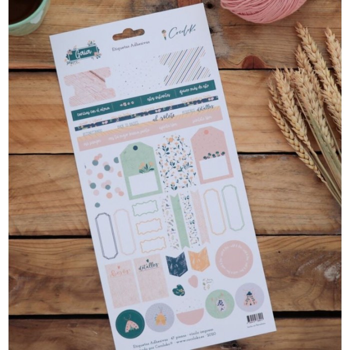 Cocoloko - GAIA - Set de 47 stickers