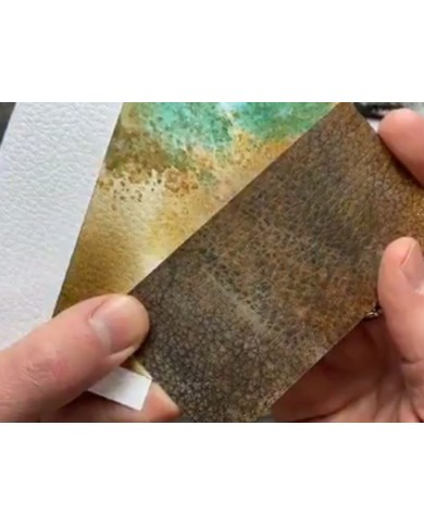 Distress Cracked Leather Cardstock 22x28cm