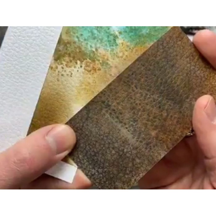 Distress Cracked Leather Cardstock 22x28cm