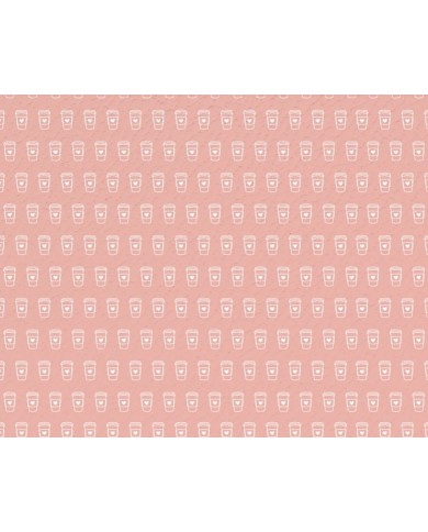 Mintopia -A volar- Tela Falso cuero 12"x12"