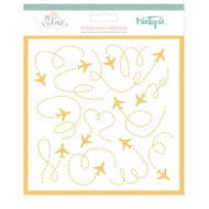 Mintopia -A volar- Stencil-Aviones