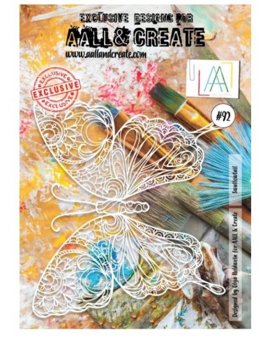 AALL&CREATE -STENCIL - A4 Nro92
