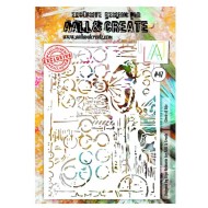 AALL&CREATE -STENCIL - A4 Nro47