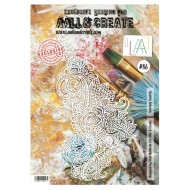 AALL&CREATE -STENCIL - A4 Nro86