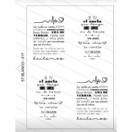 Lámina en Vinilo Transparente Color Blanco ST017